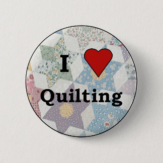 Badge Rond 5 Cm Bouton de Quilters