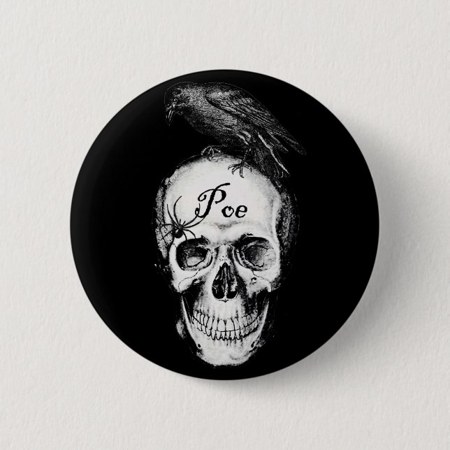 Badge Rond 5 Cm Bouton de Raven Poe (Devant)