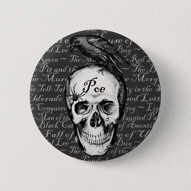 Badge Rond 5 Cm Bouton de Raven Poe (Devant)