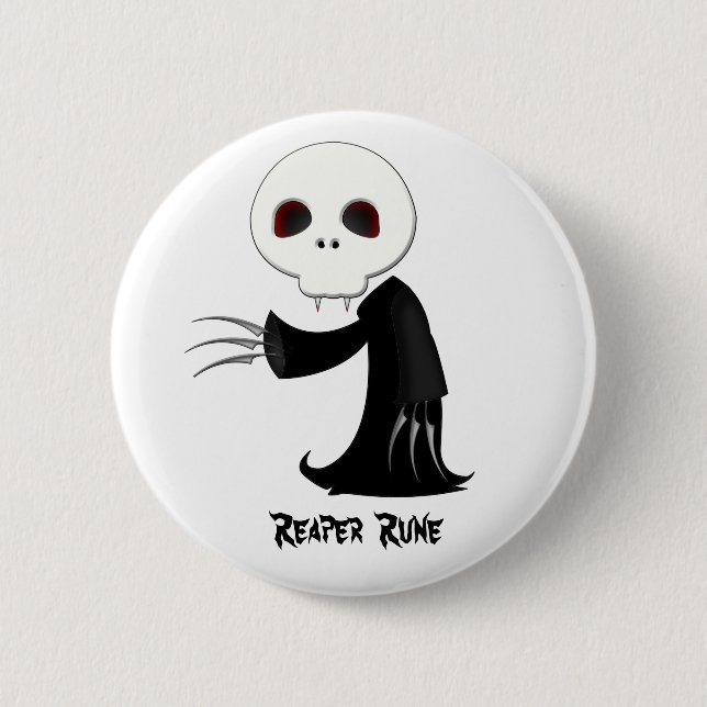 Badge Rond 5 Cm Bouton de Reaper Rune (Devant)