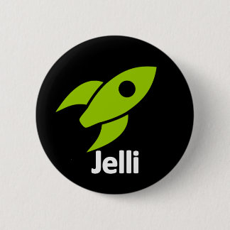 Badge Rond 5 Cm Bouton de Rocket