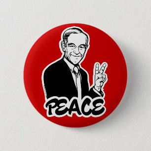 Badge Rond 5 Cm Bouton de Ron Paul