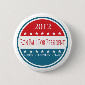 Badge Rond 5 Cm Bouton de Ron Paul 2012
