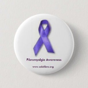 Badge Rond 5 Cm Bouton de ruban de FM