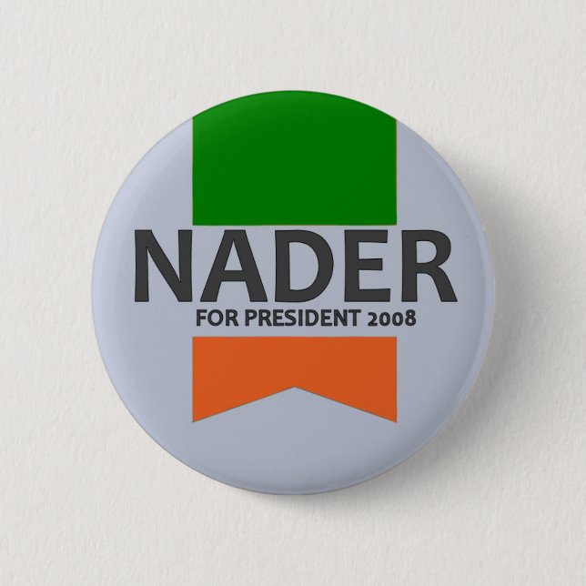 Badge Rond 5 Cm Bouton de ruban de Nader (Devant)