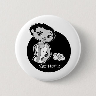 Badge Rond 5 Cm Bouton de Sagittaire