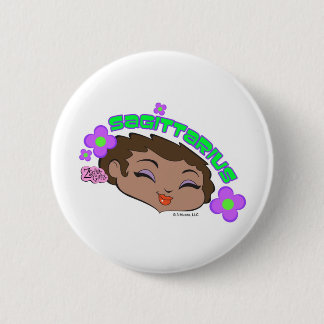 Badge Rond 5 Cm Bouton de Sagittaire