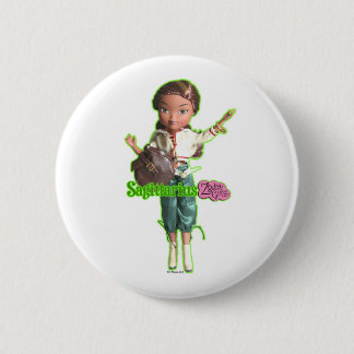 Badge Rond 5 Cm Bouton de Sagittaire