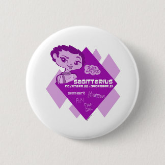 Badge Rond 5 Cm Bouton de Sagittaire