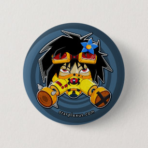 Badge Rond 5 Cm bouton de Sakura d'essence