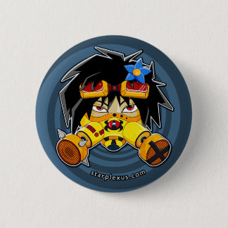 Badge Rond 5 Cm bouton de Sakura d'essence