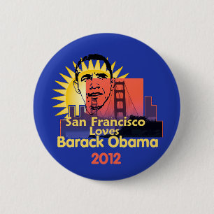 Badge Rond 5 Cm Bouton de SAN FRANCISCO 2012