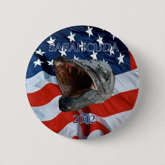 Badge Rond 5 Cm Bouton de Sarahcuda 2012 (Devant)