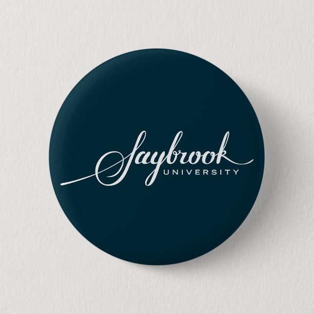 Badge Rond 5 Cm Bouton de Saybrook - marine (Devant)