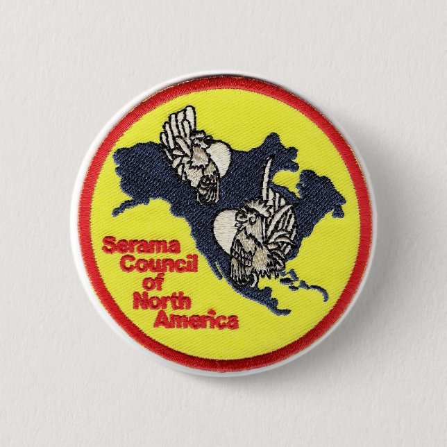 Badge Rond 5 Cm Bouton de SCNA (Devant)