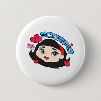 Badge Rond 5 Cm Bouton de Scorpion
