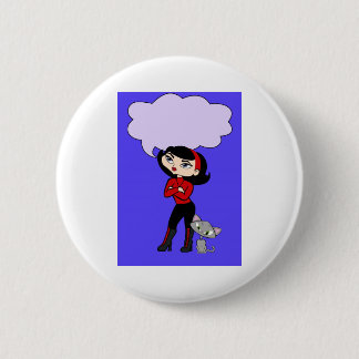 Badge Rond 5 Cm Bouton de Scorpion