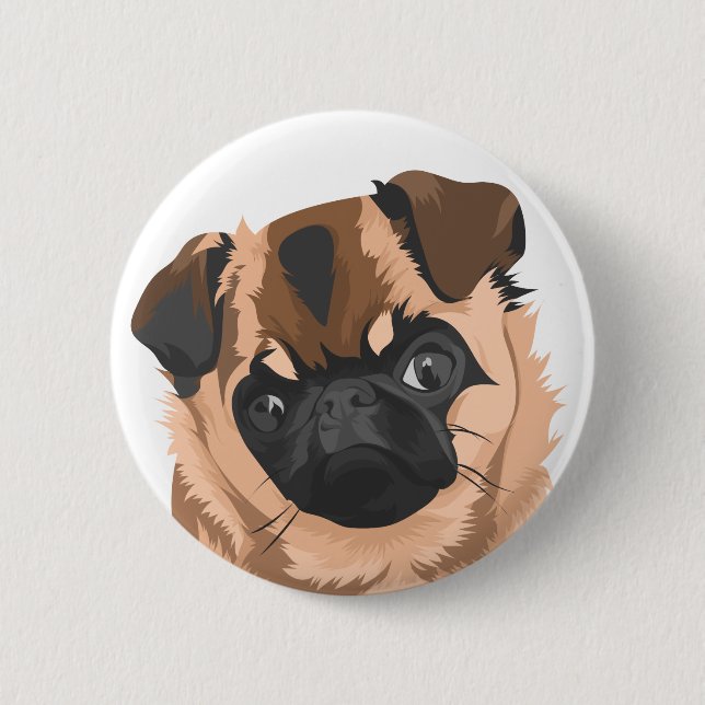 Badge Rond 5 Cm Bouton de Scully (Devant)