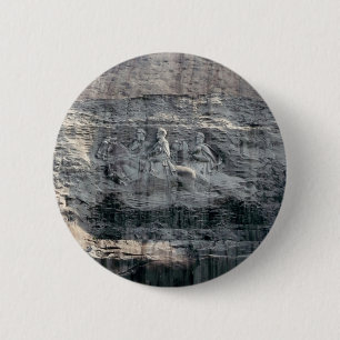Badge Rond 5 Cm Bouton de sculpture Stone Mountain Georgia