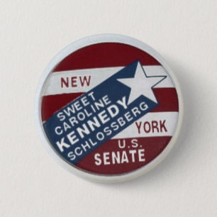 Badge Rond 5 Cm Bouton de sénat de Caroline Kennedy Schlossberg N
