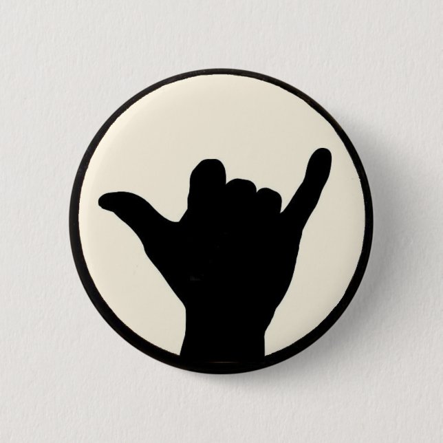 Badge Rond 5 Cm Bouton de Shaka (Devant)
