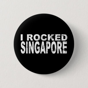 Badge Rond 5 Cm Bouton de Singapour