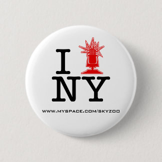 Badge Rond 5 Cm Bouton de Skyzoo-NY