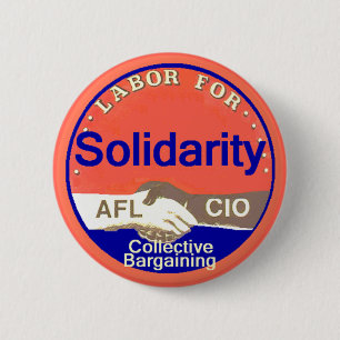 Badge Rond 5 Cm Bouton de solidarité