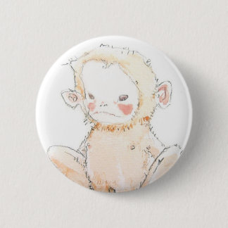 Badge Rond 5 Cm Bouton de sortie de singe