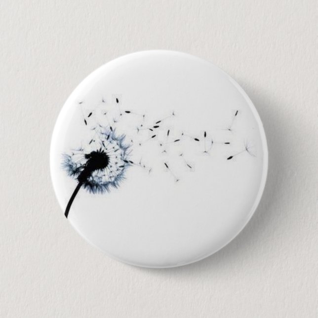 Badge Rond 5 Cm Bouton de souhait (Devant)