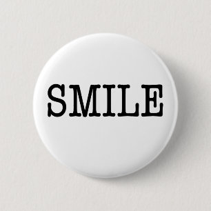 Badge Rond 5 Cm Bouton de SOURIRE
