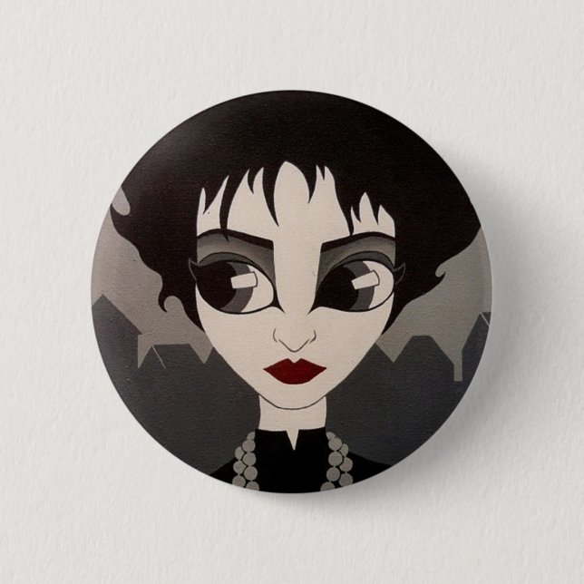 Badge Rond 5 Cm bouton de souxie (Devant)