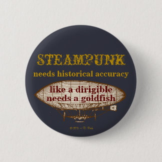 Badge Rond 5 Cm Bouton de Steampunk
