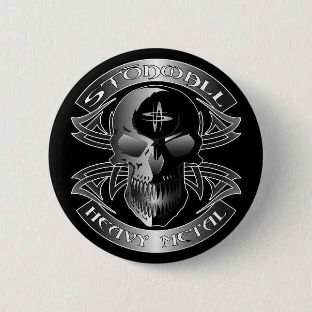 Badge Rond 5 Cm Bouton de Stonwall (Devant)