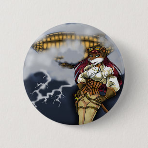 Badge Rond 5 Cm Bouton de Stormchaser