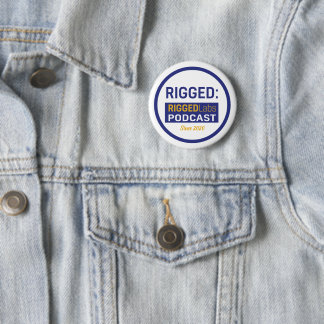 Badge Rond 5 Cm Bouton de style de PODCAST de sensibilisation RIGG