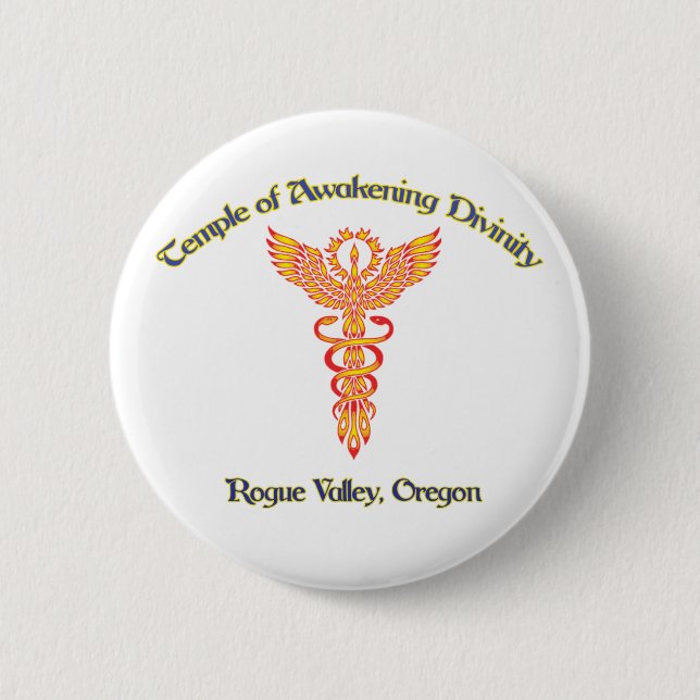 Badge Rond 5 Cm Bouton de T.O.A.D (Devant)