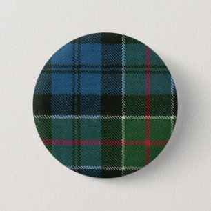 Badge Rond 5 Cm Bouton de tartan de Colquhoun de clan