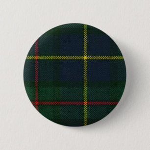 Badge Rond 5 Cm Bouton de tartan de MacLeod de clan