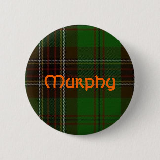 Badge Rond 5 Cm Bouton de tartan de Murphy