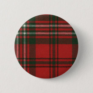 Badge Rond 5 Cm Bouton de tartan de Scott de clan