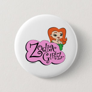 Badge Rond 5 Cm Bouton de Taureau