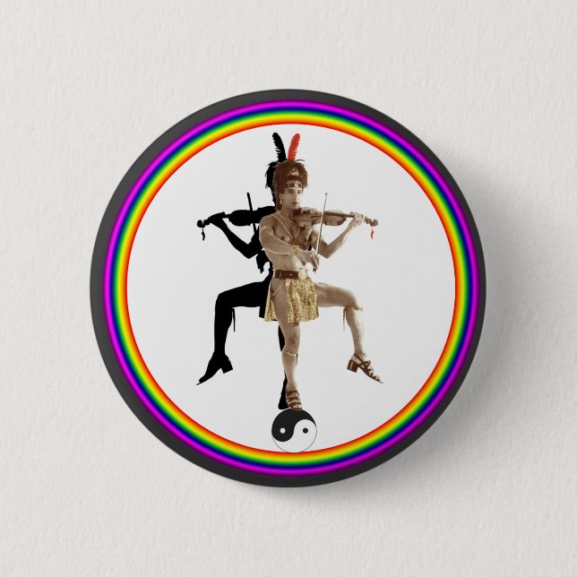 Badge Rond 5 Cm Bouton de Thoth (Devant)
