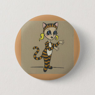 Badge Rond 5 Cm bouton de tigger