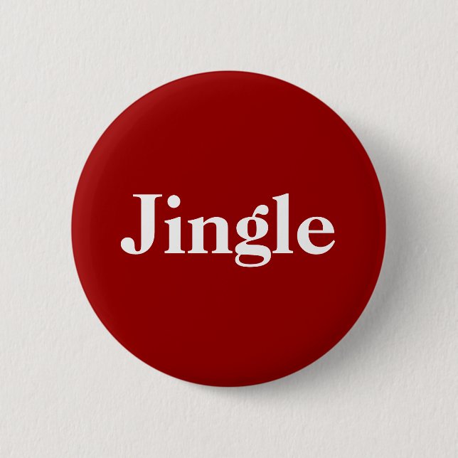 Badge Rond 5 Cm Bouton de tintement (Devant)