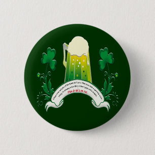 Badge Rond 5 Cm Bouton de toast irlandais