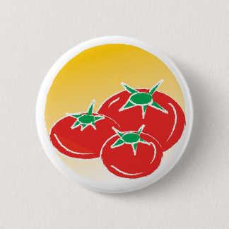 Badge Rond 5 Cm bouton de tomate