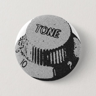 Badge Rond 5 Cm Bouton de ton de guitare