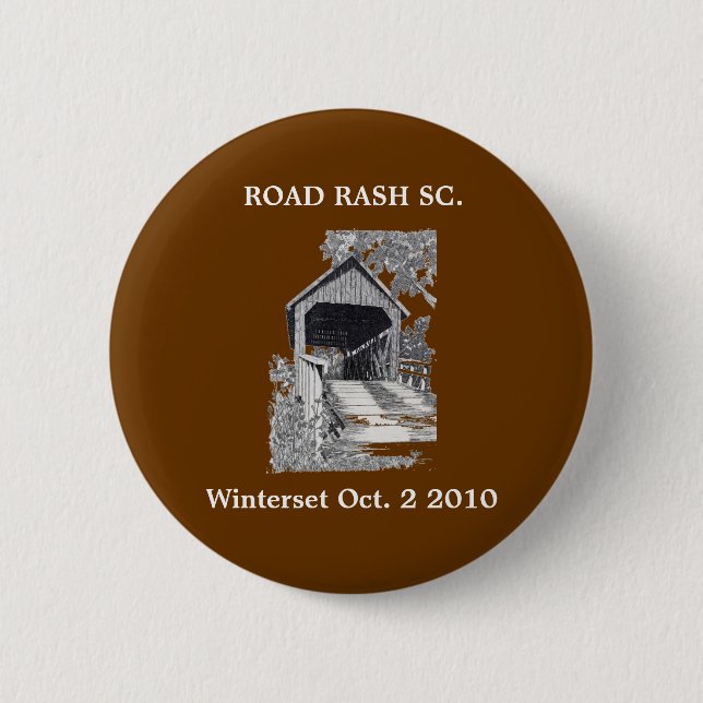 Badge Rond 5 Cm Bouton de tour de Winterset (Devant)