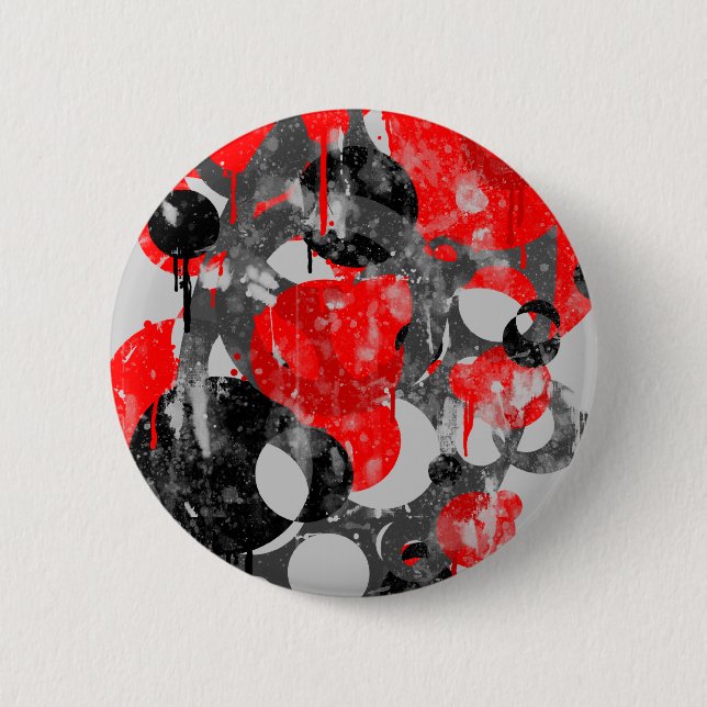 Badge Rond 5 Cm Bouton de Toxico (Devant)